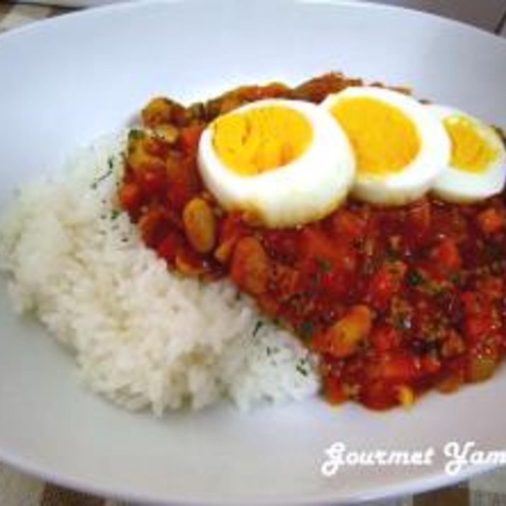 水を使わない☆野菜たっぷりドライカレー